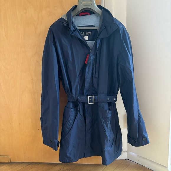 Men’s Armani Jeans Windbreaker Jacket (US Size 34) - Picture 1 of 7